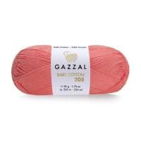 Пряжа Gazzal Baby Cotton 205 (506); Состав: 50% Хлопок, 50% Акрил; 50 гр/205 м