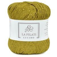 La Filati Lucido (80021); Состав: 90% Хлопок, 10% Микропайетки; 50 г / 445 м